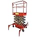 Pake Handling Tools 19 FEET MAX Lift Electric Scissor Lift Man Lift 660 lb Cap.