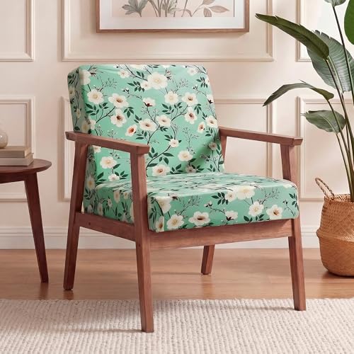 HOKIPO ‘Whispers of Nature’ Premium Velvet Printed Sofa Seat Cush...
