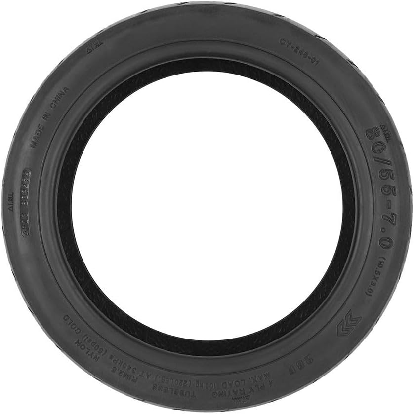 80/55-7.0(10.5 * 3.0) Self Repairing Tire for Segway P65D Electric Scooter, Puncture proof Vacuum Road Tire Replacement Part(Self-repair)