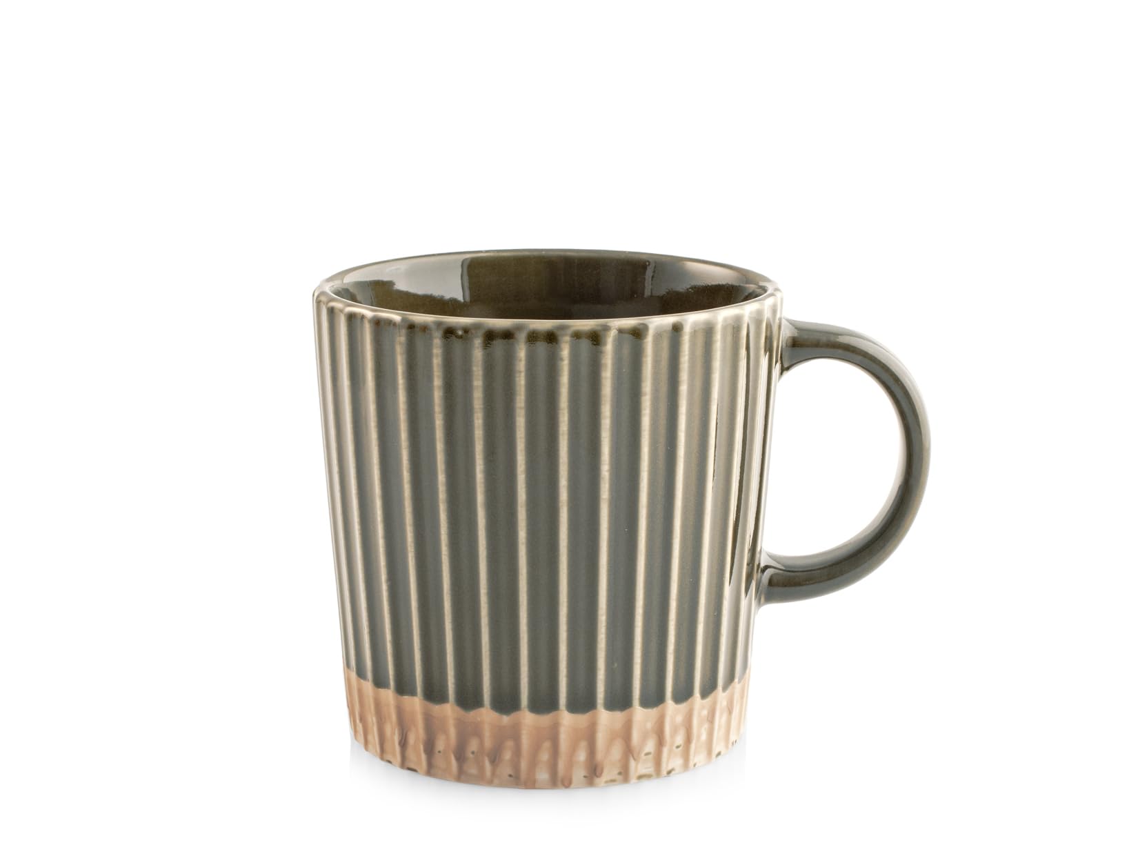H&H Lot de 6 tasses Jumbo Land in New Bone China – 400 cc – Couleurs assorties – Grandes tasses de petit-déjeuner ou de tisane – Lavables au lave-vaisselle – Passe au micro-ondes