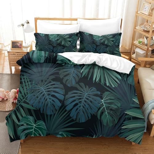 Parure de lit imprimée 3D en microfibre super douce 140x200