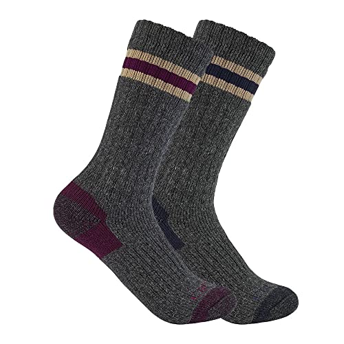 Carhartt Women's Midweight Camp Boot Sock 2 Pack
