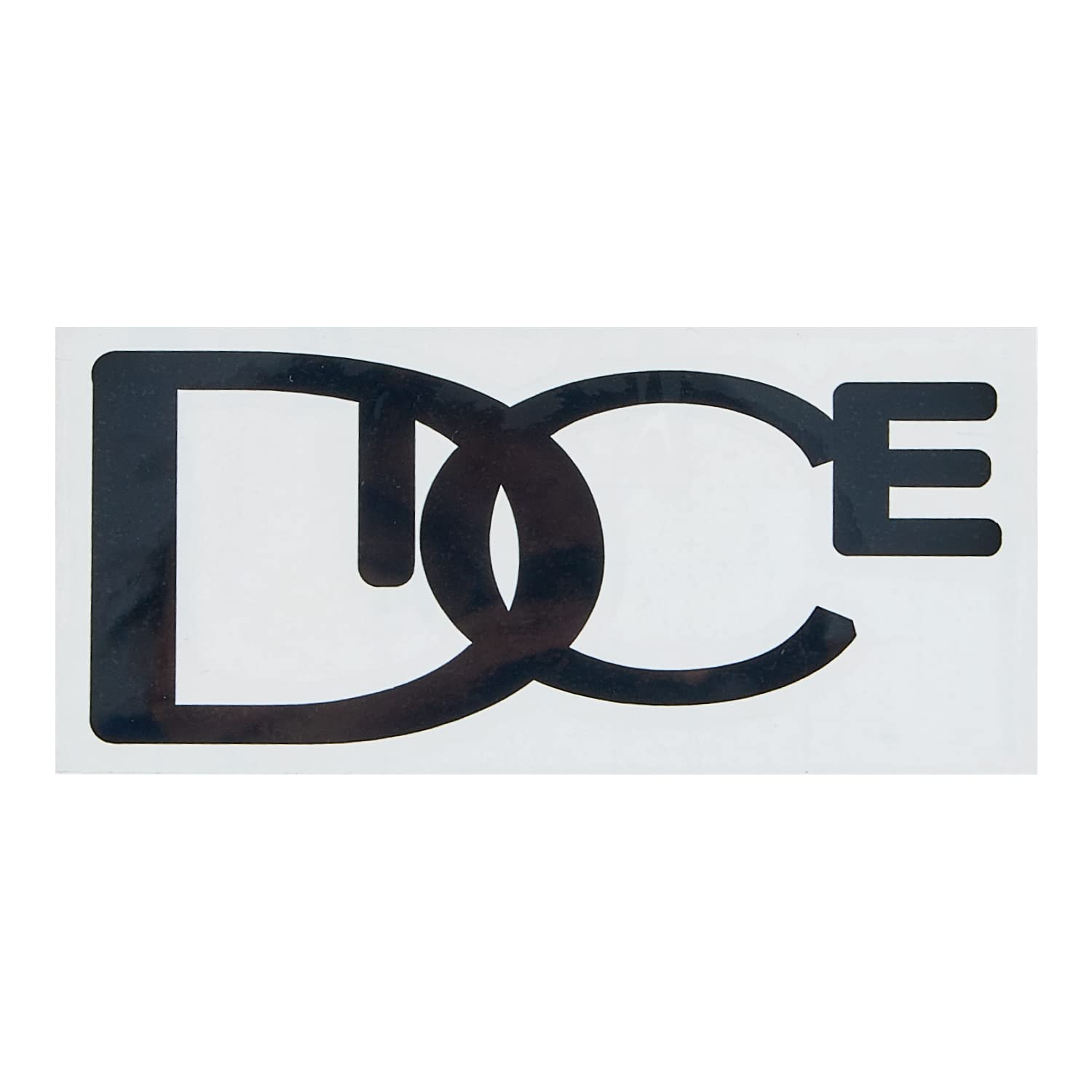 Amazon | DICE (ダイス) 日本製 ダイカットロゴ ステッカー BK