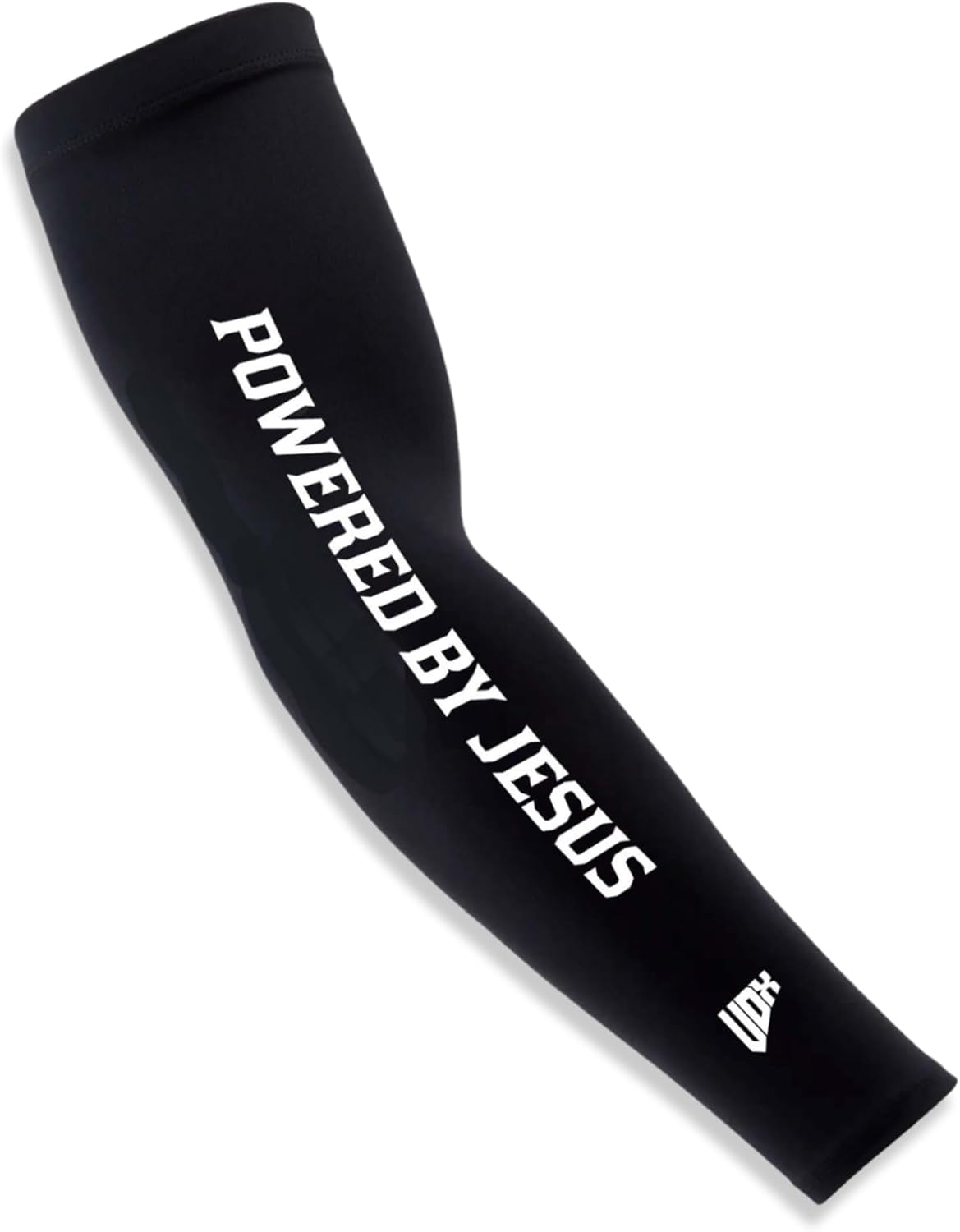 Undrdog Athletix Sport Compression Arm Sleeve, Adult and Kid's Arm-Sleeve for Basketball and Football with Bible Verse