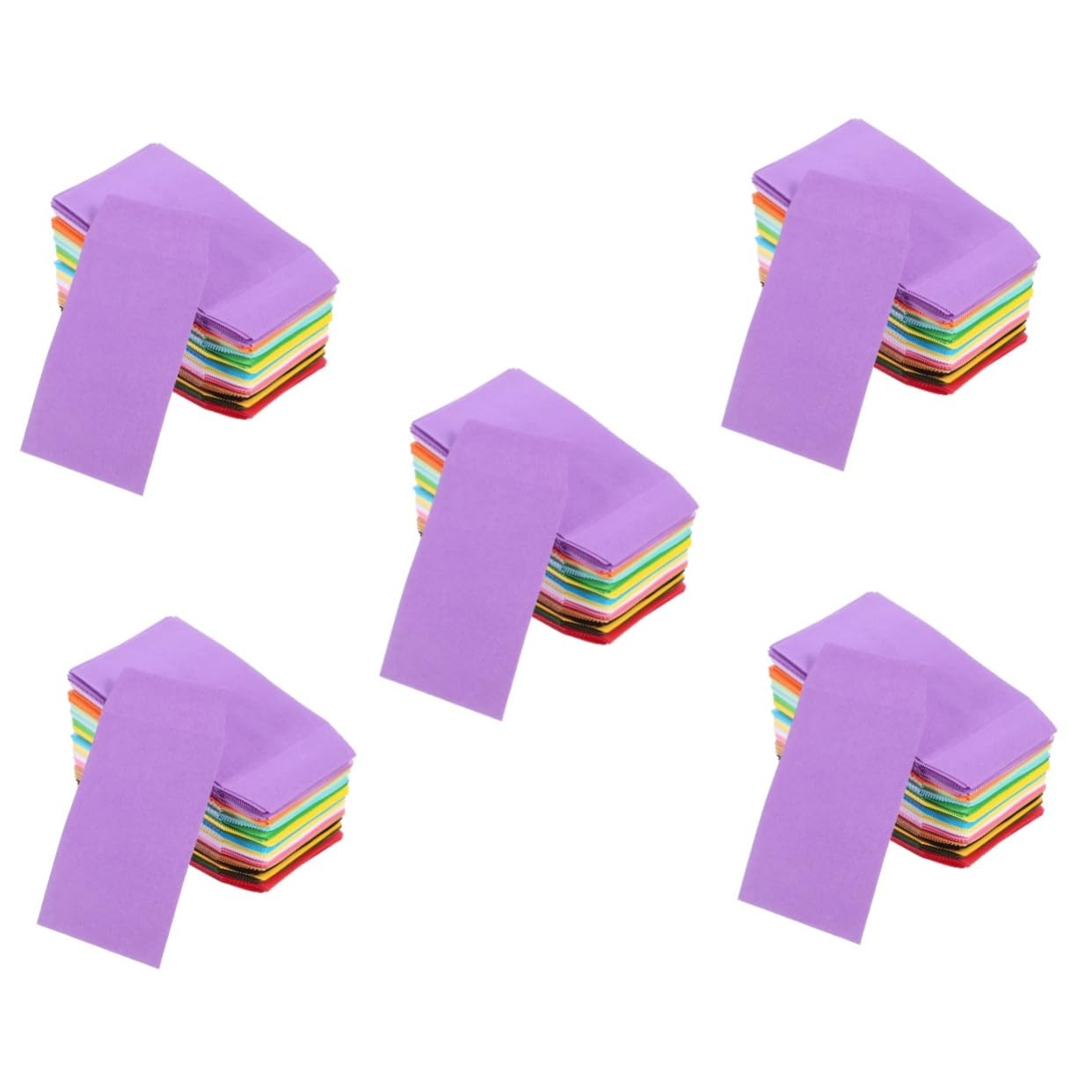 Cabilock 5 Series Sobre De Semillas Suministros Escolares Envío De Colores Bolsas Ordenado Sobres De Color Pequeño Sobres De Paquetes De Almacenamiento Mini Sobre Papel Kraft 160 Piezas X 5