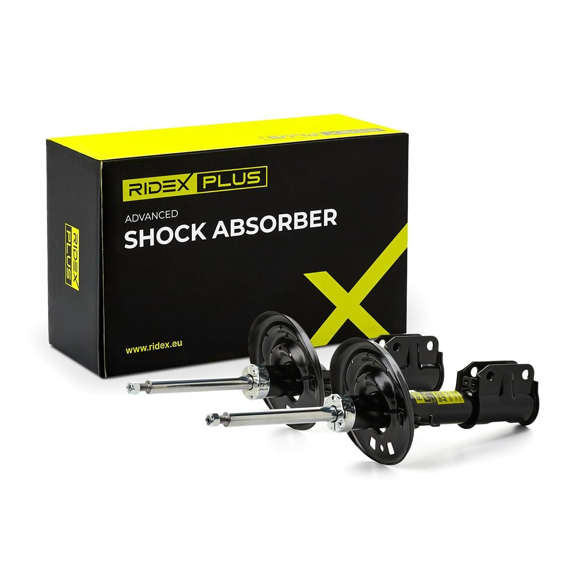 RIDEX PLUS 854S0587P 2x Ammortizzatore Anteriore Compatibilità con RENAULT Scénic 3 JZ0/1