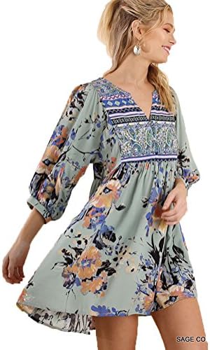 Umgee Women's Bohemian Tunic or Dress