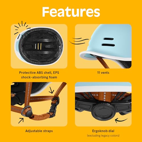 Image of Retrospec Remi Adult Bike Helmet for Men & Women - Bicycle Helmet for Commuting, Road Biking, Skating with Adjustable Dial