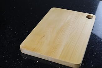 لوح تقطيع من خشب الزان الطبيعي مقاس 35 × 24.5 × 2 سم - قطعتان من لوح مطبخ صحي مصنوع من زيت الزيتون | لوح تقطيع خشب زان طبيعي مقاس 35 × 24.5 × 2 سم قطعتين صحي ومطلي بزيت الزيتون