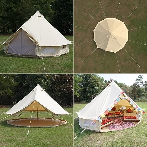 Carpa de campamento Dream House Bell para 4 personas impermeable miniatura 5
