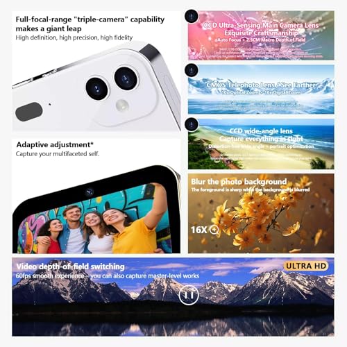 BEBESIRI 64MP CCD Autofocus Digital Camera, 4K Video & 16x Zoom Anti-Shake Compact Camera with 32GB Card, Portable for Teens & Adult Beginners (Black)