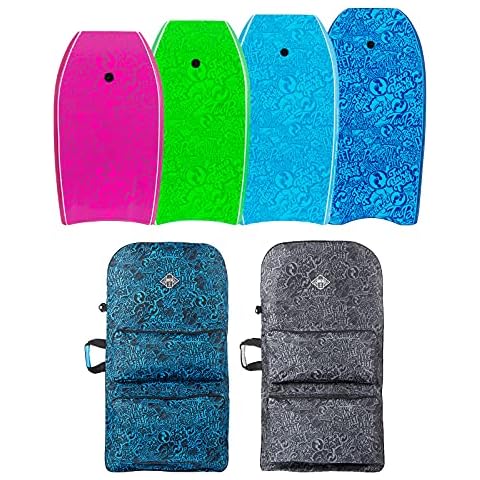 Two Bare Feet Bodyboard Package with Bag Cover