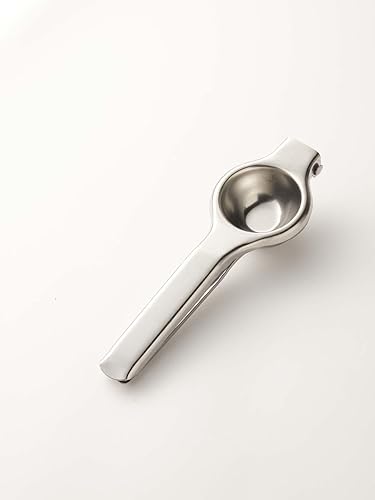 Miniatura 2 de Exprimidor manual de acero inoxidable, exprimidor de mano resistente de limón, lima y cítricos con mango de metal para exprimir fácilmente frutas,