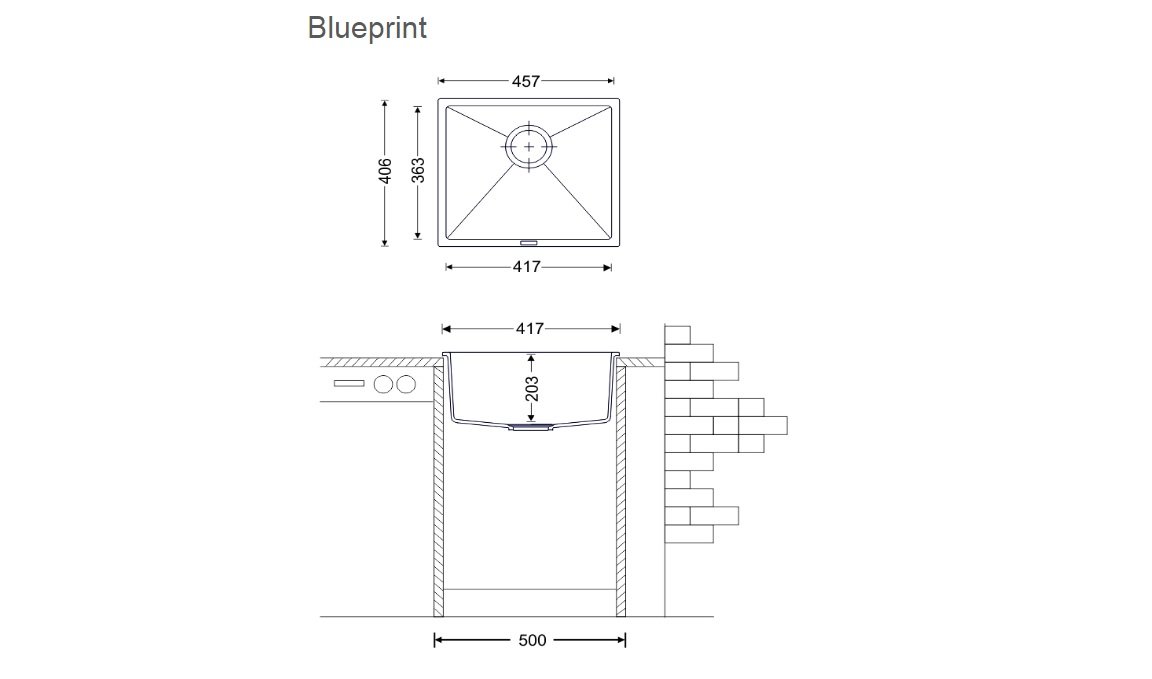 Carysil Standard Line Magic Salsa Single Bowl Without Drainer (457x406) : Amazon.in: Home Improvement