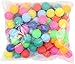 BIGTREE - Set di 100 palline da ping pong colore palline da ping pong da tavolo 40 mm ideali per giochi e decorazioni, giocattoli dei vostri animali