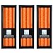 Produktbild Stearin Stabkerzen, orange, 25 cm x 2,2 cm, 12er Set, Leuchterkerzen/Bio - Kerzen