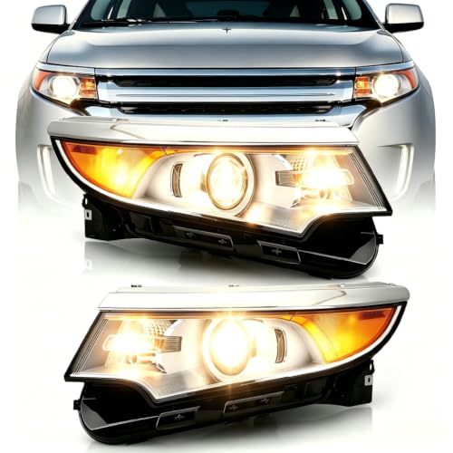 Fit for 2011 2012 2013 2014 Ford Edge SE SEL Limited Headlight Assembly