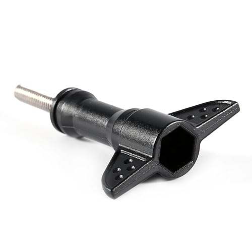 Miniatura 6 de Juego de 5 tornillos de pulgar de 2.4 in de largo compatibles con cámaras deportivas Xiaomi Yi/AEE, apriete y afloja fácilmente tornillos, acero