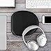 Geekria Shield Headphones Case Compatible with Bose QC Ultra/QC45/700/QC35Gaming/QC35 II, Replacement Protective Hard Shell Travel Carrying Bag with Cable Storage (Black)