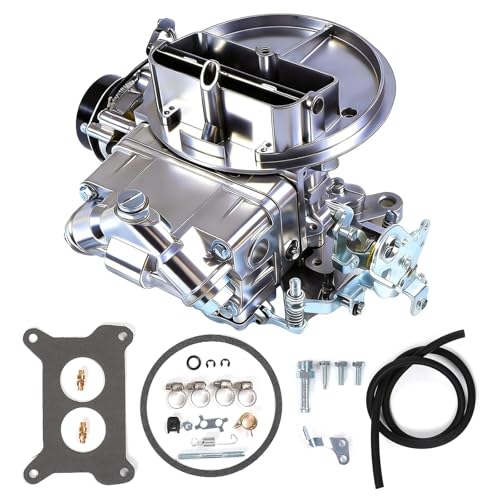0-4412S Carburetor for Holley 2 Barrel 500 CFM 2300 Carburetor Manual Choke Throttle Valve 0-4412S for GMC CJ5 CJ7 F100