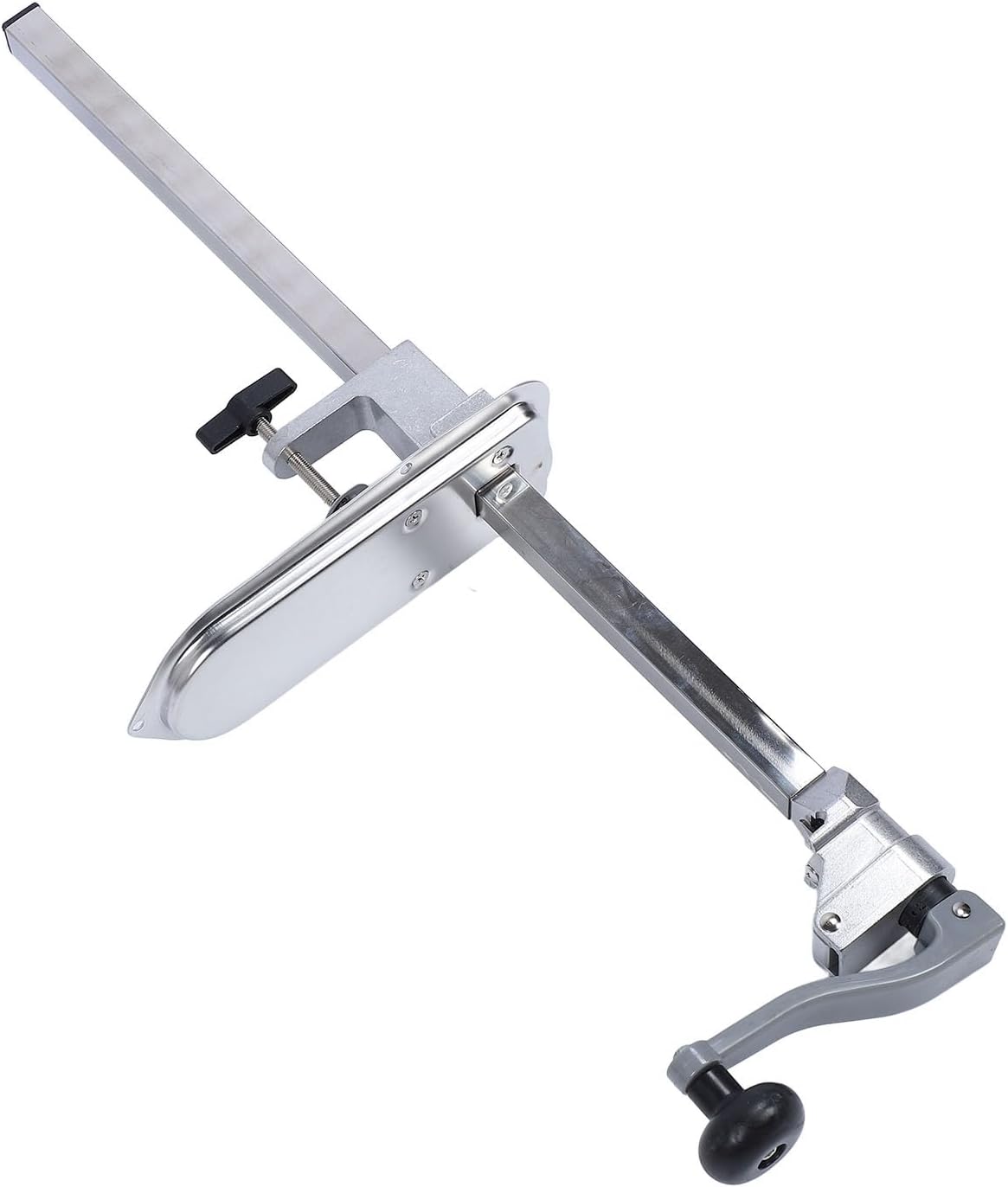 Table Can Opener Stainless Steel Heavy Duty Effortless Quick Open Manual Tabletop Mount Can Opener for Restaurant Commercial Kitchen Durable Anti Slip Design