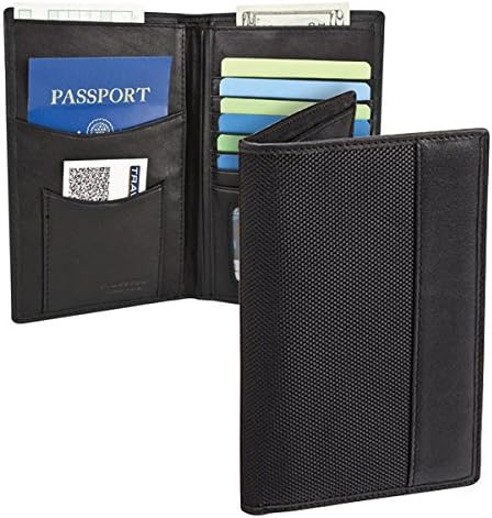 Estuche organizador ejecutivo con bloqueo RFID para pasaporte