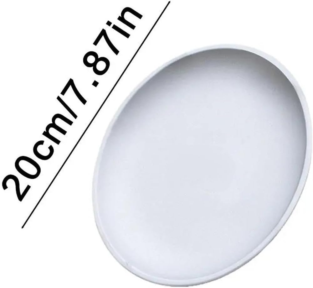 Camping Ultra Lightweight Titanium Plate | Stackable Outdoor Dining Tableware | For Backpacking Hiking Picnic Barbecue(L)