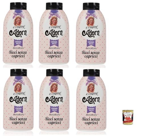 Crème boucles Adorn action anti-frizz intense pour des ondulations définies 6x200ml