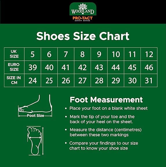 Image of Woodland Ranger Knitted Safety Shoes for Men | Oil Resistant Safety Shoe with Anti Slip Grip | Lightweight & Antistatic PU Double Density with Composite Toe | Black (11 UK)