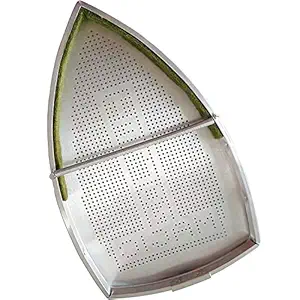 Jasol Teflon Shoe Non-Stick Ironing Shoe for Silverstar Steam Iron, White (300L)