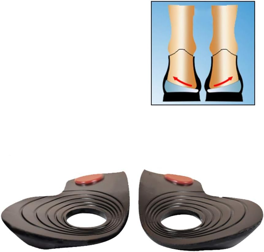 Solette ortopediche per piedi piatti da esterno, correggere la postura delle gambe e il dolore ai piedi, con cuscinetti traspiranti, inserti di supporto per arco plantare per correggere la ptosi (5