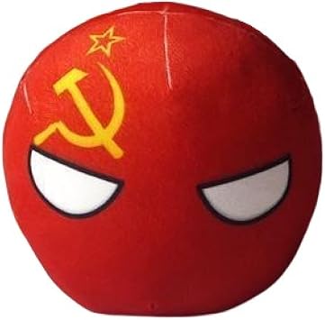 Countryball Plushies Polandball 7.9 Inches Plush Toy Country Ball Anime Cosplay Mini Pillow Cushion Home Decor,Soviet Union,7.9 Inch