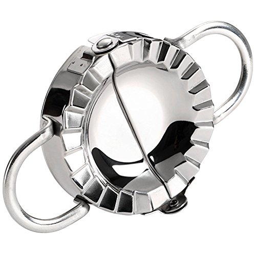 MyLifeUNIT Dumpling Maker Stainless Steel Ravioli Pierogi Maker