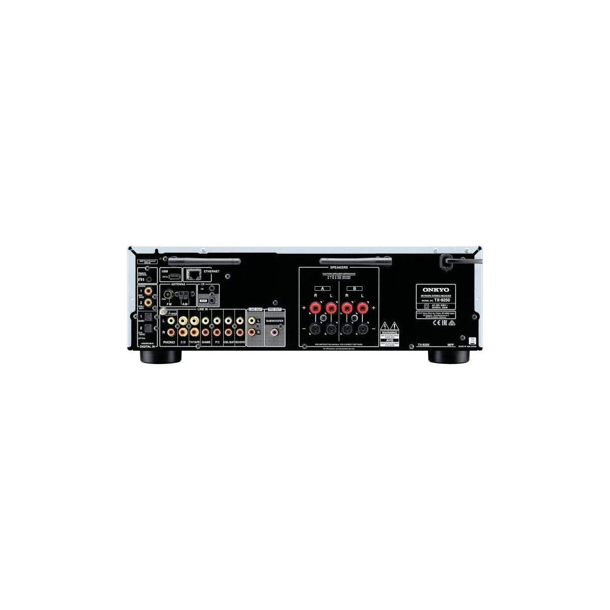 Onkyo TX-8250(S) Stereo Receiver (Hifi Amplifier 135 Watt/Channel