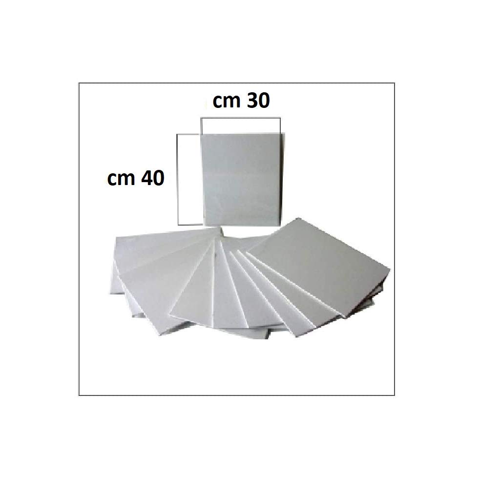 ACEM Cartone TELATO per Pittura E Disegno, Confezione da 10 Pezzi, CM 30x40X0,3H…