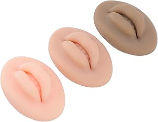 Labios de silicona 3D para práctica de maquil...