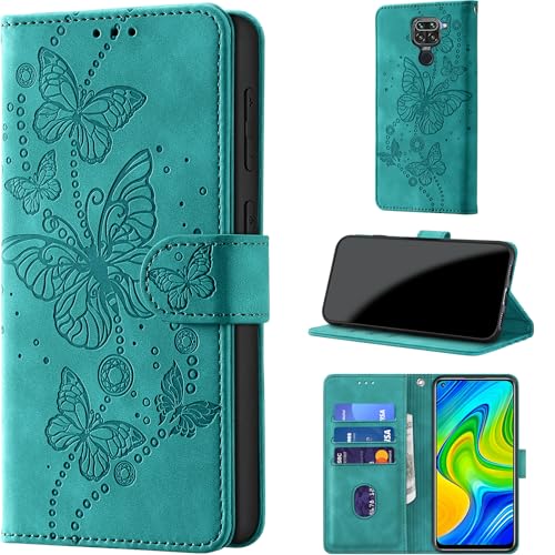 CaseGla Handyhülle für Xiaomi Redmi Note 9 Hülle Türkis