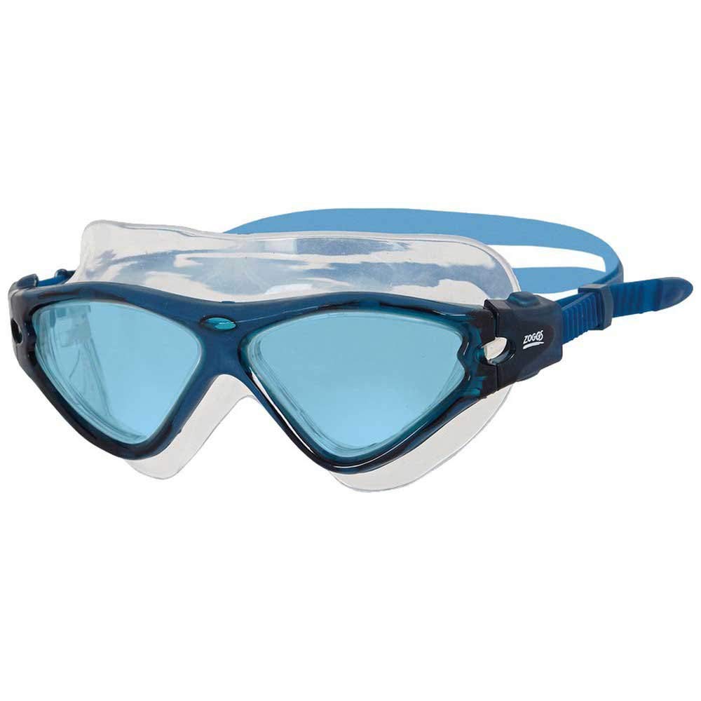 ZOGGS Tri-Vision Mask Swimming Goggles For Mens, Color - Navy/Blue/Tint Blue