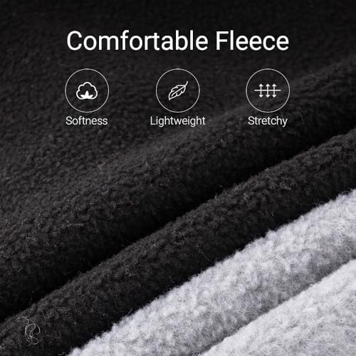 Image of 2Pack Fleece Dog Sweater Vest with Leash Ring Pullover Dog Clothes Sweaters for Small Dogs with Reflective Strip Puppy Clothes Sweater Soft Lightweight Jacket for Fall /Spring /Winter