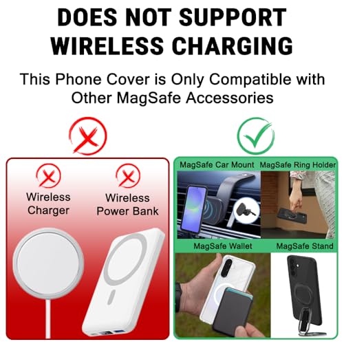 Image of TheGiftKart Back Cover for Samsung Galaxy A37 5G Case Compatible with MagSafe | Hybrid Crystal Clear Shockproof Design | Camera Protection Bump | Galaxy A37 Back Cover (PC & TPU, Transparent)