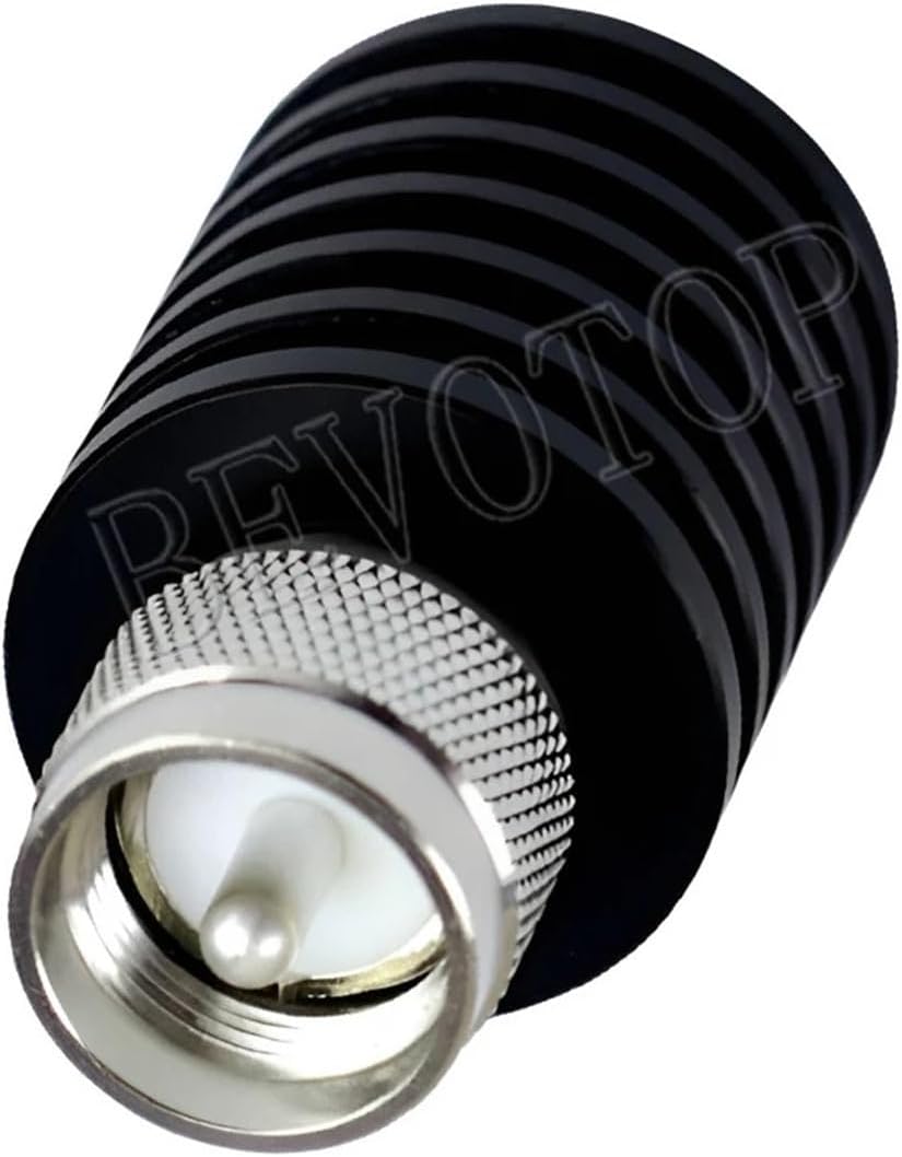 10W 15W PL259 SO239 PL-259 UHF Male Coaxial Termination Dummy Load 50ohm DC to 1.0GHz with Heat Sink Low Standing Wave VSWR(10W UHF Male)