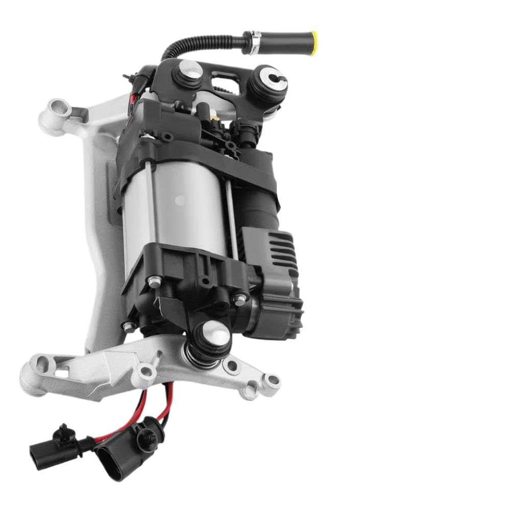 Uwrhyaxdg Onecolor Air Suspension Compressor With Bracket And Relay Compatible With 92A 2011-2018 95835890101 7P0698007