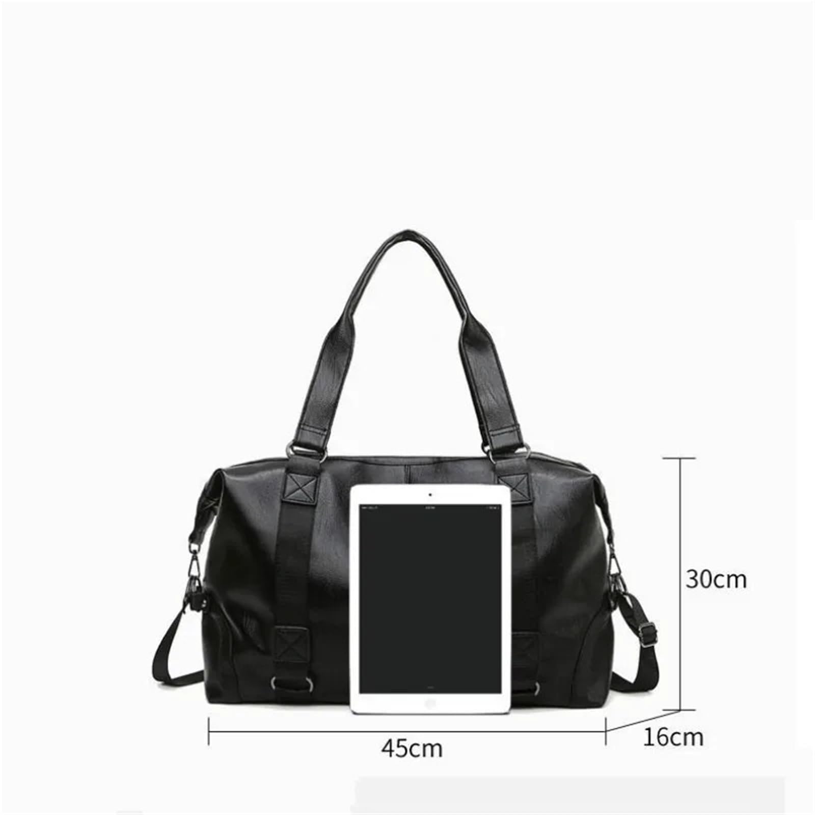 Borsone Da Viaggio In Pelle Borsa Da Viaggio Alla Moda Da Uomo, Borsa Da Viaggio, Grande Capacità, In Pelle, Portatile, Da Lavoro, A Tracolla, Casual, Da Uomo, A Tracolla, Da Viaggio Per Viaggiare