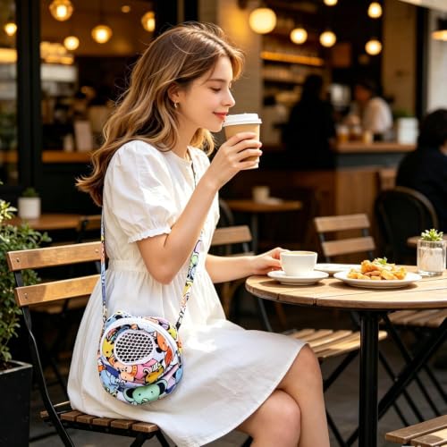Bolsa de transporte para hámster y mascotas pequeñas en formato de viaje compacto 6