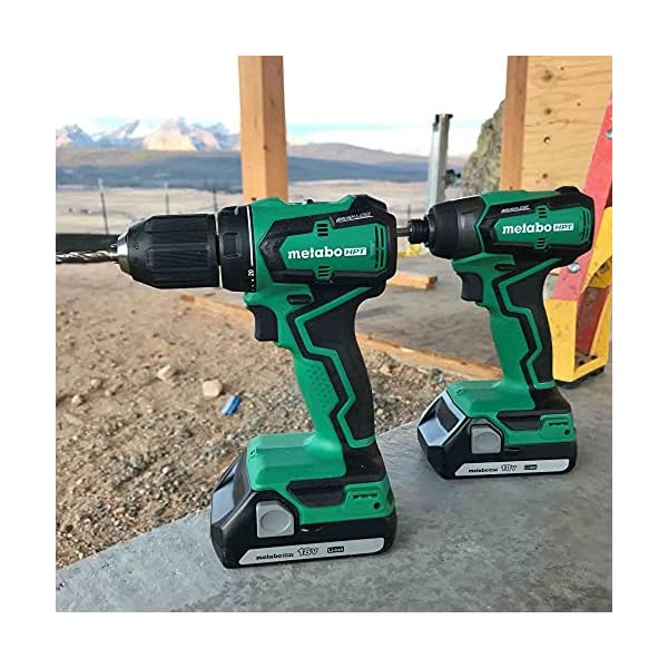 Metabo HPT Cordless 18V Drill and Impact Driver Combo Kit