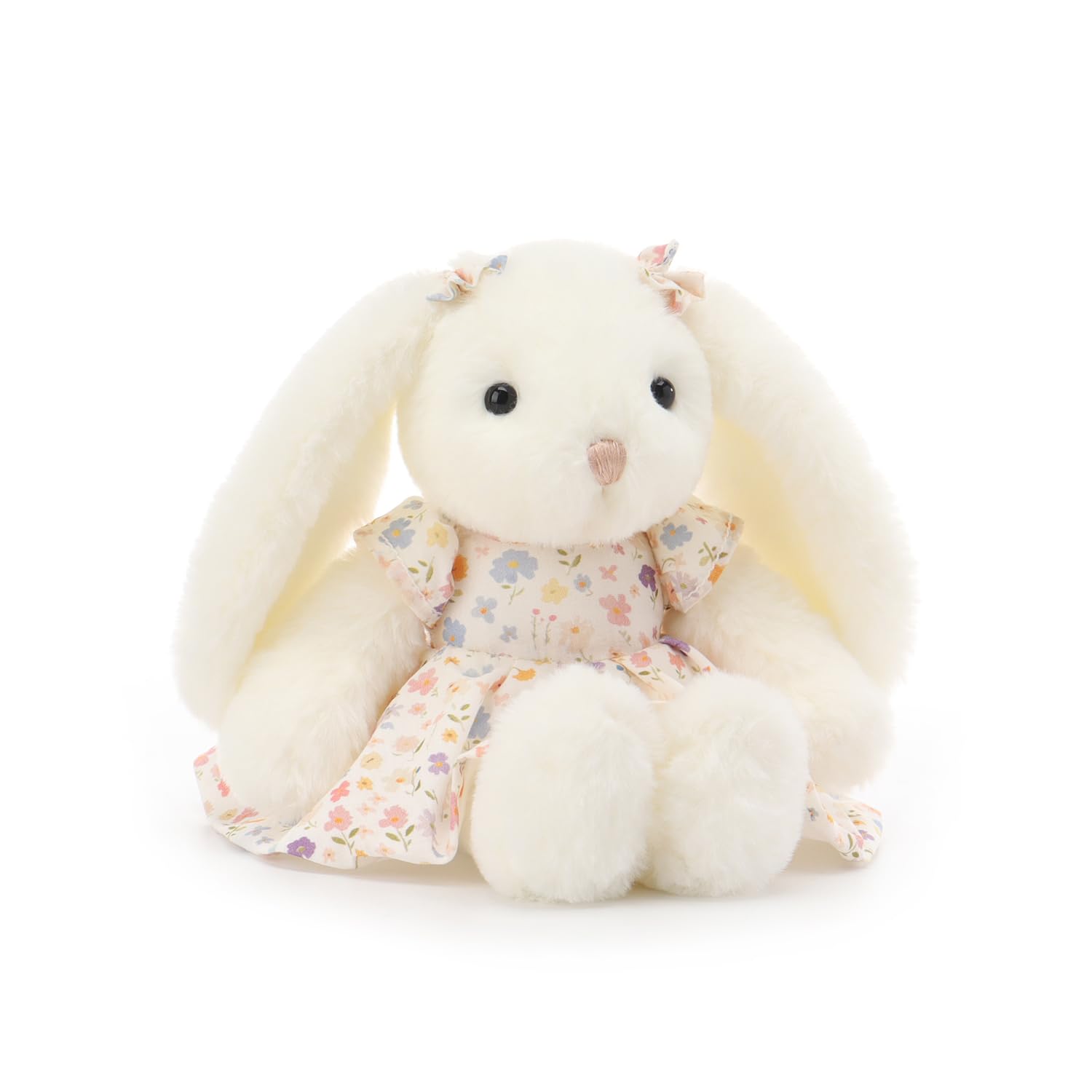 Apricot Lamb Rosalie Bunny Rabbit Plushies Stuffed Animals for Baby Girl and Boy Soft Cute Plush Toys for Kids 6.7 Inches - Image 3