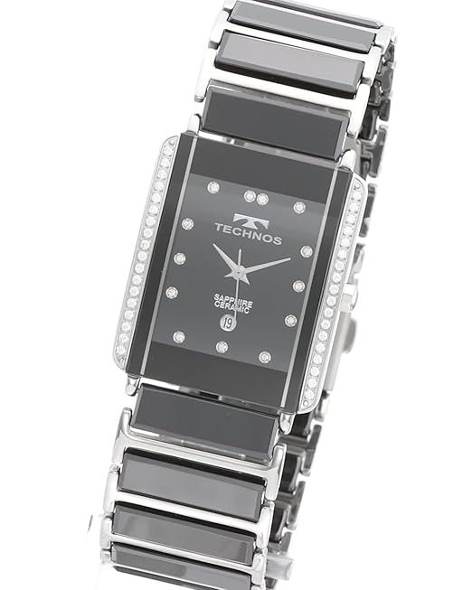 [テクノス] 腕時計 セラミック デイト T9C09GB メンズ ブラック Amazon.co.jp: [テクノス] 腕時計 セラミック デイト T9C09TB