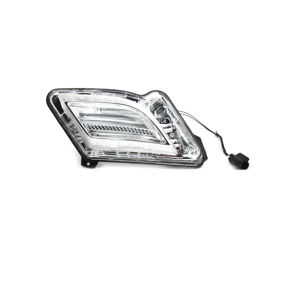 Faros antiniebla Coche Luz indicadora de giro LED delantera izquierda/derecha para Volvo S60 V60 2010 2011 2012 2013 31278558 31278557 Luces antiniebla(Izquierda)
