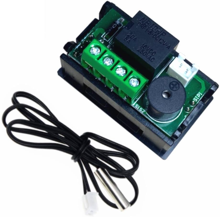 1PCS W2809 W1209WK Digital LED Thermostat Temperature Controller Smart Temp Sensor Board Module 12V DC + Waterproof NTC Sensor