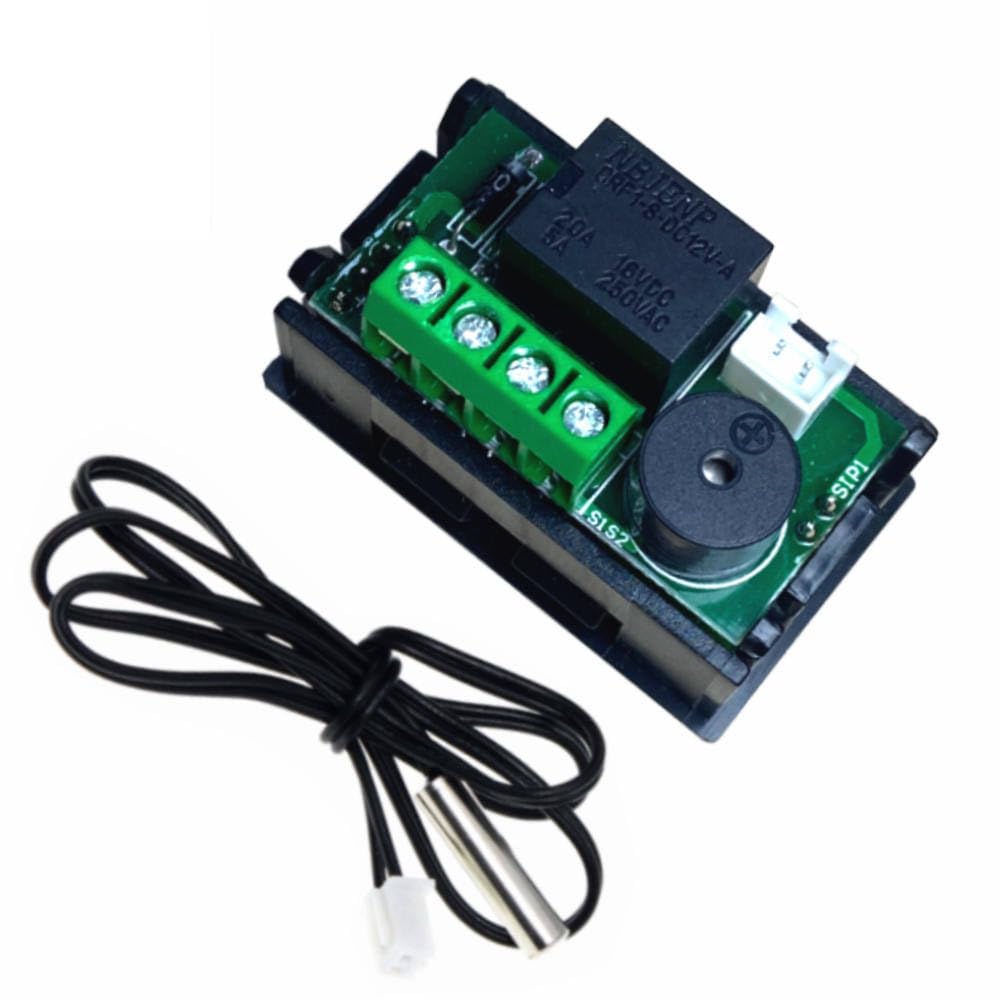 Termostato Digitale LED W2809 W1209WK, Controllore di Temperatura Intelligente con Sensore, Modulo 12V DC Sensore NTC Impermeabile, Nuovo